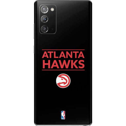 NBA Atlanta Hawks Standard - Black Galaxy Note20 5G Skin